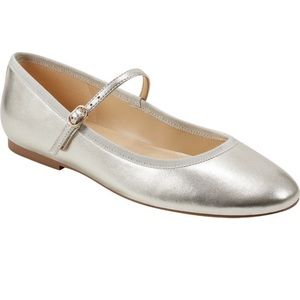 Marc Fisher espina Mary Jane flats gold 8